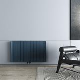 Carisa Burano Yatay Alüminyum Radyatör Modern Tasarım Antrasit 60 x 104 cm