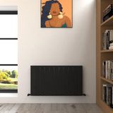 Carisa Dune Yakıt Tasarruflu Premium Malzeme Alüminyum Radyatör 60x104cm Kumlu Siyah