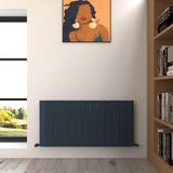 Carisa Dune Yakıt Tasarruflu Premium Malzeme Alüminyum Radyatör 60x123cm Kumlu Antrasit
