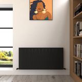 Carisa Dune Yakıt Tasarruflu Premium Malzeme Alüminyum Radyatör 60x123cm Kumlu Siyah