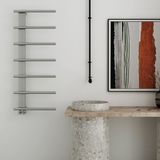 Carisa Elegans Paslanmaz Çelik Havlupan Modern Tasarım Ayna Polisaj 120x50 Cm