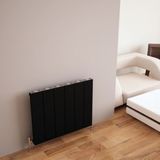 Carisa Elvıno 0800*0370*03/RAL 9005 Kumlu Siyah/std.bağl.(Iki Yan Alt-Üst Çapraz)/alm.radyatör - 80 x 37