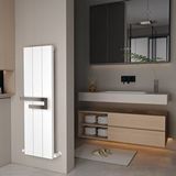 Carisa Elvino Bath Alüminyum Havlupan Modern Tasarım Beyaz 120x37 Cm