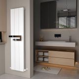 Carisa Elvino Bath Alüminyum Havlupan Modern Tasarım Beyaz 150 x 37 cm