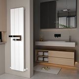 Carisa Elvino Bath Alüminyum Havlupan Modern Tasarım Beyaz 150x37 Cm