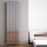 Carisa Elvino Dikey Alüminyum Radyatör Modern Tasarım Mat Eloksal 180 x 62 cm