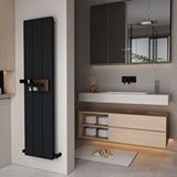Carisa Elvino Yakıt Tasarruflu Premium Malzeme Bath Alüminyum Havlupan Modern Tasarım Siyah 150x37 Cm