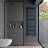 Carisa Ligne Aluminyum Havlupan 164,5x48 Cm Kumlu Antrasit