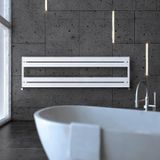 Carisa Mack Bath H Alüminyum Havlupan Modern Tasarım Beyaz (50,5 x 180 cm)