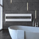 Carisa Mack Bath H Yakıt Tasarruflu Premium Malzeme Alüminyum Havlupan Modern Tasarım Beyaz 50,5x180 Cm