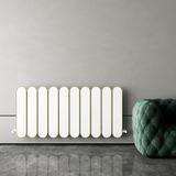 Carisa Magico Double Yatay Alüminyum Radyatör Modern Tasarım Beyaz 60x124,5 Cm