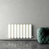 Carisa Magico Double Yatay Alüminyum Radyatör Modern Tasarım Beyaz 60x99,5 Cm