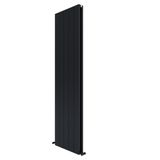 Carisa Monza Double (Reverse Side Nemo) Dikey Alüminyum Radyatör Modern Tasarım Siyah 180 x 47 cm