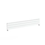 Carisa Monza Double Xl Yatay Alüminyum Radyatör Modern Tasarım Beyaz 28 x 180 cm