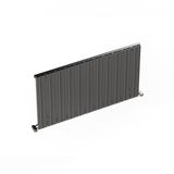 Carisa Monza Yatay Alüminyum Radyatör Modern Tasarım Parlak Eloksal 60 x 104 cm