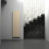 Carisa Nemo Dikey Alüminyum Radyatör Modern Tasarım Latte 180 x 47 cm