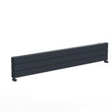 Carisa Nemo Double Xl Yatay Alüminyum Radyatör Modern Tasarım Antrasit 28 x 180 cm