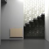 Carisa Nemo Yatay Alüminyum Radyatör Modern Tasarım Latte 60 x 85 cm