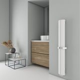 Carisa Nixie Bath Alüminyum Havlupan Modern Tasarım Beyaz 150x20,5 Cm