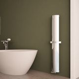 Carisa Nixie Bath Alüminyum Havlupan Modern Tasarım Parlak Eloksal 150x20,5 Cm