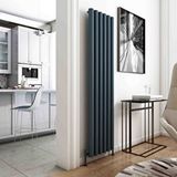 Carisa Odessa 180x47 cm Kumlu Antrasit Alüminyum Radyatör