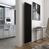 Carisa Odessa 180x55 cm Kumlu Siyah Alüminyum Radyatör