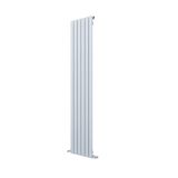 Carisa Plata Dikey Alüminyum Radyatör Modern Tasarım Beyaz 180 x 42 cm