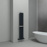Carisa Play Bath Alüminyum Havlupan Modern Tasarım Antrasit 180 x 18,5 cm
