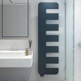 Carisa Rex Dikey İnce Tasarım Çelik Radyatör Modern Tasarım Antrasit 172 x 49 cm