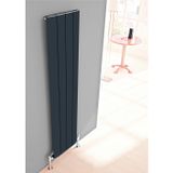 Carisa Slim Yakıt Tasarruflu Premium Malzeme Alüminyum Radyatör 180x28cm Kumlu Antrasit