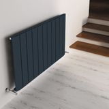 Carisa Slim Yakıt Tasarruflu Premium Malzeme Alüminyum Radyatör 60x66cm Kumlu Antrasit