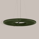 Carisa Solix Halo Modern Tasarım Aydınlatma Sarkıt Avize - Minimalist Ve Mimari Dekoratif Led Lamba Haki