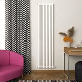 Carisa Sophia Yakıt Tasarruflu Premium Malzeme Alüminyum Radyatör 180x41,5cm Kumlu Beyaz