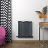 Carisa Sophia Yakıt Tasarruflu Premium Malzeme Alüminyum Radyatör 600x49,9cm Kumlu Antrasit
