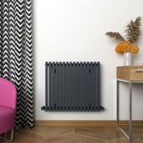 Carisa Sophia Yakıt Tasarruflu Premium Malzeme Alüminyum Radyatör 600x66,7cm Kumlu Antrasit