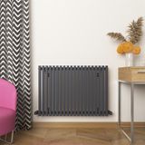 Carisa Sophia Yakıt Tasarruflu Premium Malzeme Alüminyum Radyatör 600x83,5cm Kumlu Antrasit