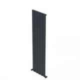 Carisa Step Dikey Alüminyum Radyatör Modern Tasarım Antrasit 180 x 47 cm