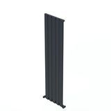 Carisa Step Dikey Alüminyum Radyatör Modern Tasarım Antrasit 180x47 Cm