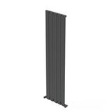 Carisa Step Dikey Alüminyum Radyatör Modern Tasarım Koyu Gri 180x47 Cm