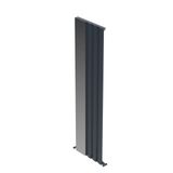 Carisa Step Mirror Dikey Alüminyum Radyatör Modern Tasarım Antrasit 180 x 47 cm
