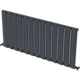 Carisa Step Yatay Alüminyum Radyatör Modern Tasarım Antrasit 60x123 Cm