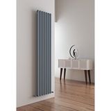 Carisa Tallis 180x41 cm Kumlu Açık Gri Alüminyum Radyatör