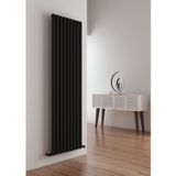 Carisa Tallis 180x41 cm Kumlu Siyah Alüminyum Radyatör