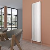Carisa Tallis Double 180x47 cm Kumlu Beyaz Alüminyum Radyatör
