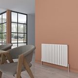 Carisa Tallis Double 60x53 cm Kumlu Açık Gri Alüminyum Radyatör
