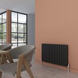 Carisa Tallis Double 60x71 cm Kumlu Siyah Alüminyum Radyatör
