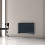 Carisa Tallis Xl Yakıt Tasarruflu Premium Malzeme Alüminyum Radyatör 59x100cm Kumlu Antrasit