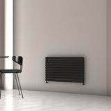 Carisa Tallis Xl Yakıt Tasarruflu Premium Malzeme Alüminyum Radyatör 59x100cm Kumlu Siyah
