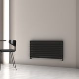 Carisa Tallis Xl Yakıt Tasarruflu Premium Malzeme Alüminyum Radyatör 59x120cm Kumlu Siyah