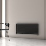 Carisa Tallis Xl Yakıt Tasarruflu Premium Malzeme Alüminyum Radyatör 59X140Cm Kumlu Siyah